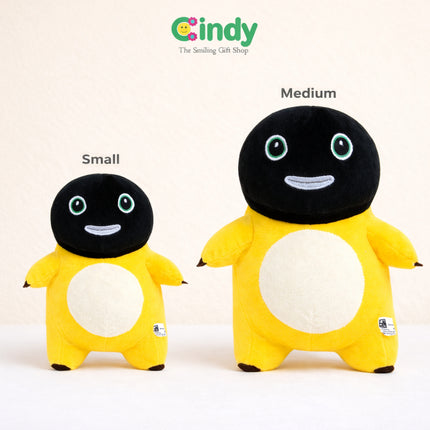 Cindy Boneka Nailong Gosong Black Face Changing Plush Toy - Mainan Dino Kuning Lucu Bisa Ganti Wajah