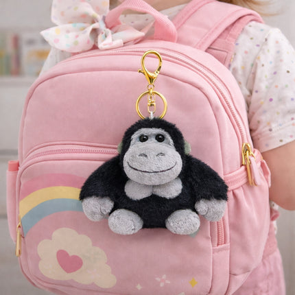 Cindy Gantungan Kunci Boneka Smug Gorilla - Aksesoris Keychain Hiasan Tas Monyet Lucu - CBG1386