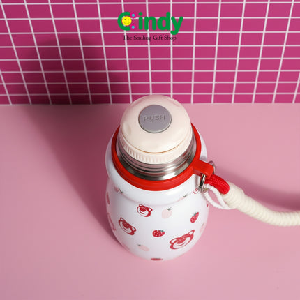 Cindy Original Disney Tumbler Stainless Steel BPA Free Anak Karakter Lotso Tahan Panas Dingin