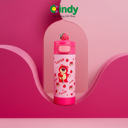 Cindy Original Disney Tumbler Stainless Steel BPA Free Anak Karakter Lotso Tahan Panas Dingin