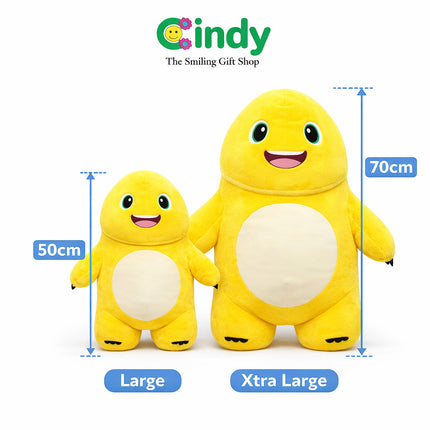 CINDY Boneka Nailong Milk Dragon Jumbo Soft Plush Premium - Boneka Lucu Hadiah Ulang Tahun Anak