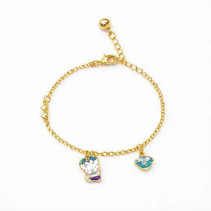 Yayang Gelang Anak Official License Sanrio - Perhiasan Anak Lapis Emas - Gold Plated Titanium New