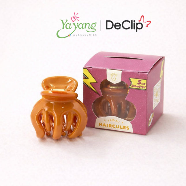 Yayang x Declip Jedai Haircules Original Gigi 3 Ukuran 5CM - Jedai Rambut Kuat Anti Patah Premium