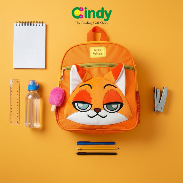 CINDY ORIGINAL DISNEY Tas Ransel Zootopia Judy Hopps Tas Ransel Anak Lucu Lembut