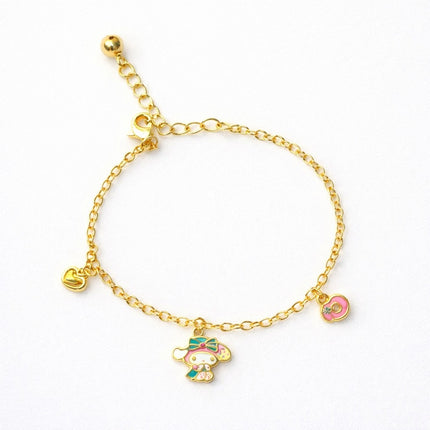 Yayang Gelang Anak Official License Sanrio - Perhiasan Anak Lapis Emas - Gold Plated Titanium New