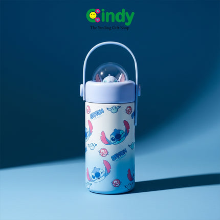 Cindy Original Disney Botol Minum Disney Karakter Stitch Stainless Steel