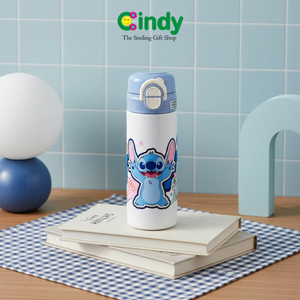 Cindy Original Disney Botol Minum Disney Karakter Stitch Stainless Steel