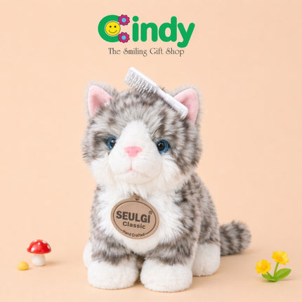 Cindy Boneka Kucing Seulgi Mio - Gratis Sisir - Boneka Mainan Anak Empuk Lembut Hadiah Anak