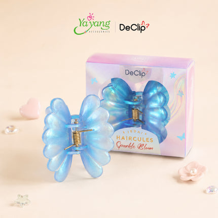 Yayang x Declip Jedai Flower Bloom Haircules Gigi 5 5CM Sparkle Bloom Series - Aksesoris Rambut