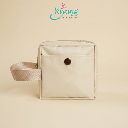 Yayang Tas Kosmetik Wanita Travel Pouch Makeup Bag Waterproof Tas Organizer Skincare Multifungsi Cosmetic Bag Premium