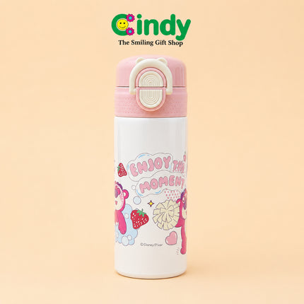 Cindy Original Disney Tumbler Stainless Steel BPA Free Anak Karakter Lotso Tahan Panas Dingin