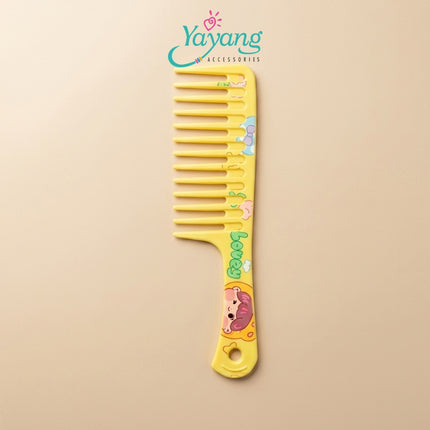 Yayang Sisir Rambut Jumbo Dewasa Gigi Jarang Anti Kusut Wide Tooth Comb Sisir Rambut Panjang Tebal Keriting Premium