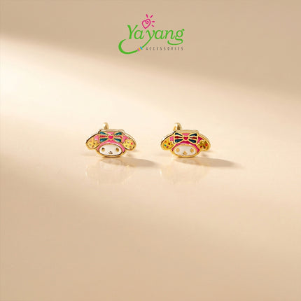 Yayang Anting Tusuk Toge Sanrio - Giwang Bayi / Giwang Anak Bentuk Sanrio