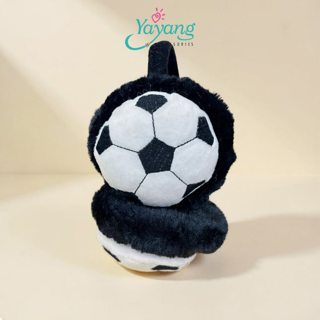Yayang Earmuff Anak Bola Lucu Penutup Telinga Musim Dingin Plush Premium