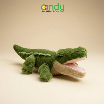 Cindy Boneka Buaya Plush Jumbo Boneka Crocodile Lucu Bantal Boneka Hewan Lembut Anak
