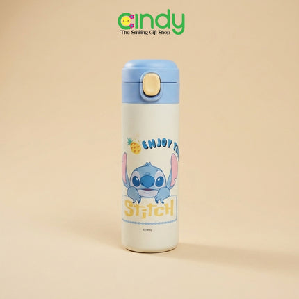 CINDY Tumbler Disney Stitch Original 420ml - 550ml Botol Minum Stainless Steel Termos Tahan Panas Dingin Anti Bocor