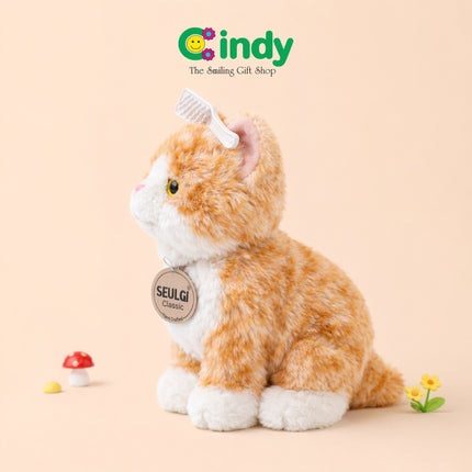 Cindy Boneka Kucing Seulgi Mio - Gratis Sisir - Boneka Mainan Anak Empuk Lembut Hadiah Anak