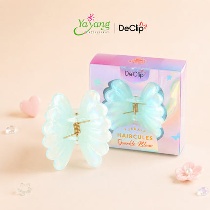 Yayang x Declip Jedai Flower Bloom Haircules Gigi 5 5CM Sparkle Bloom Series - Aksesoris Rambut
