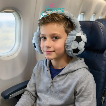 Yayang Earmuff Anak Bola Lucu Penutup Telinga Musim Dingin Plush Premium