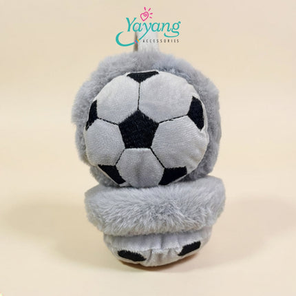 Yayang Earmuff Anak Bola Lucu Penutup Telinga Musim Dingin Plush Premium