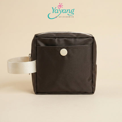 Yayang Tas Kosmetik Wanita Travel Pouch Makeup Bag Waterproof Tas Organizer Skincare Multifungsi Cosmetic Bag Premium