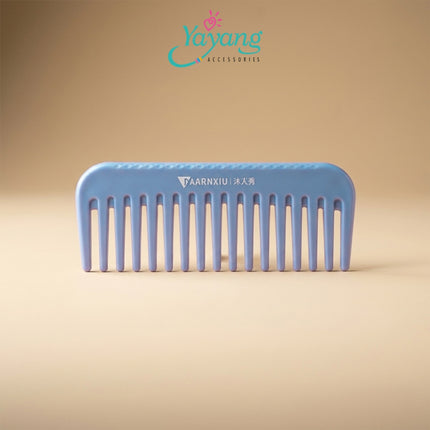 Yayang Sisir Rambut Size Mini Anti Kusut Wide Tooth Comb Sisir Gigi Jarang Premium Sisir Rambut Panjang Keriting Tebal Sisir Hair Styling Wanita Pria