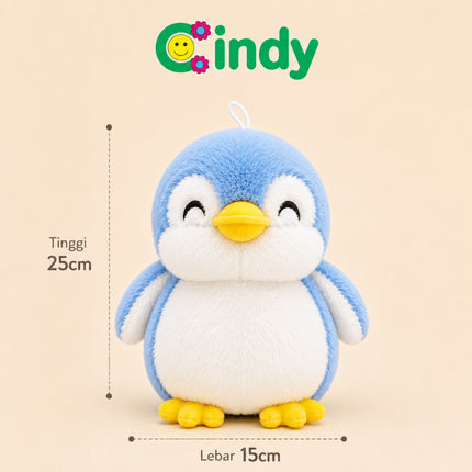 Cindy Boneka Penguin Lembut Lucu Cocok untuk Kado Ulang Tahun dan Hadiah Anak Karakter Pinguin