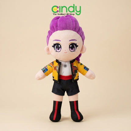 Cindy Boneka KPop Demon Hunters Plush Doll Karakter Kpop Boneka Lucu Anime Korea Hadiah Anak