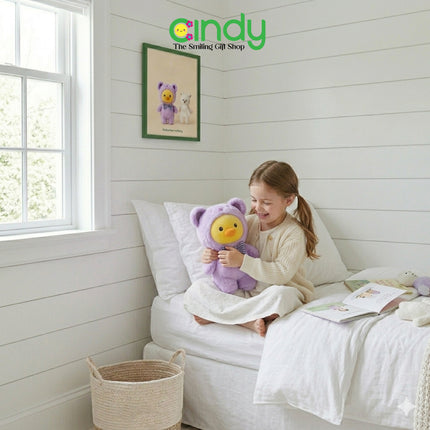 Cindy Boneka Bebek Plush Toys Lucu Kawaii Kostum Kelinci Beruang Empuk Premium Anak Viral