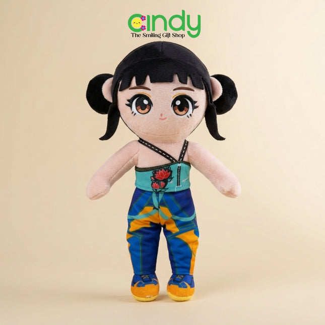 Cindy Boneka KPop Demon Hunters Plush Doll Karakter Kpop Boneka Lucu Anime Korea Hadiah Anak