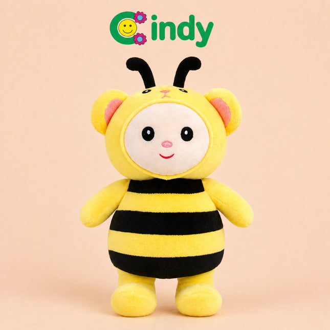 Cindy Boneka Hewan Lebah & Kumbang Lucu – Animal Bee Ladybug Plush Toy Lembut untuk Kado Anak