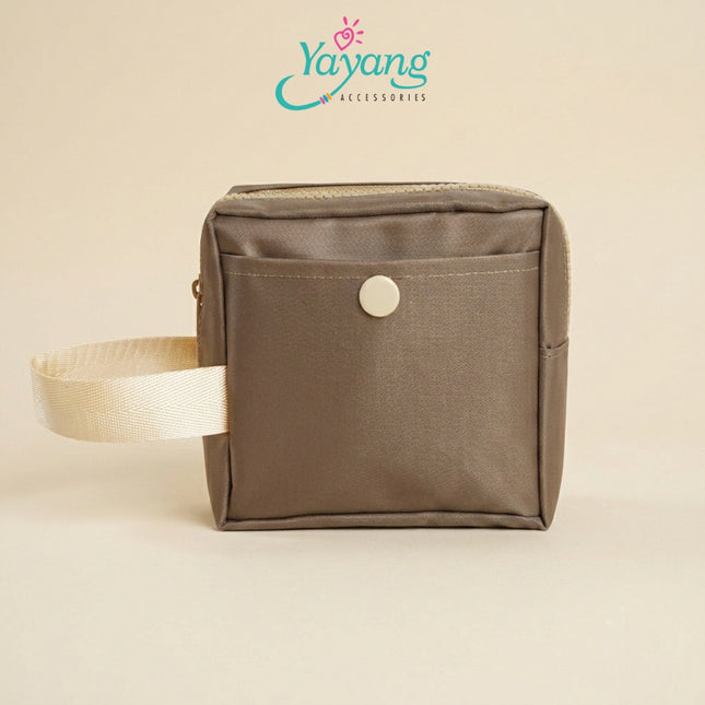 Yayang Tas Kosmetik Wanita Travel Pouch Makeup Bag Waterproof Tas Organizer Skincare Multifungsi Cosmetic Bag Premium