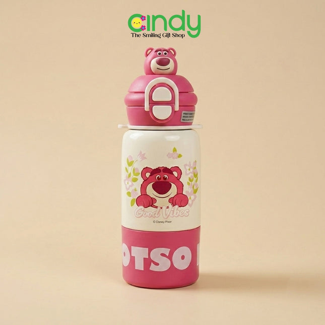 CINDY ORIGINAL DISNEY Tumbler Lotso Disney Botol Minum Karakter Lucu Vacuum Flask Insulated Hot Cold Berbagai Model