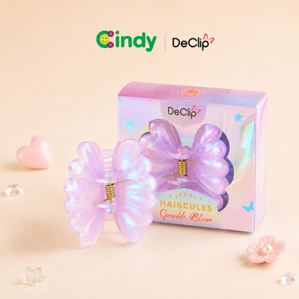 Yayang x Declip Jedai Flower Bloom Haircules Gigi 5 5CM Sparkle Bloom Series - Aksesoris Rambut