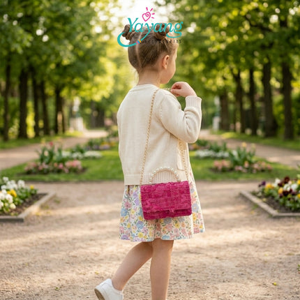 Yayang Tas Ruby Selempang Anak Perempuan - Fashion Korean Style Mini Sling Bag Kids Lucu Imut Premium