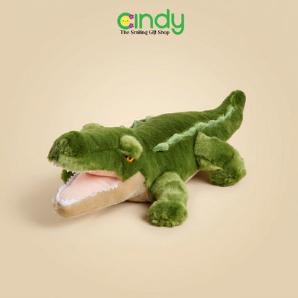 Cindy Boneka Buaya Plush Jumbo Boneka Crocodile Lucu Bantal Boneka Hewan Lembut Anak