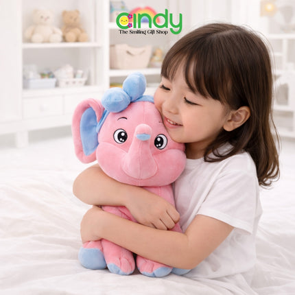 Cindy Boneka Gajah Nuta Premium Lucu – Size Small & Medium - Mainan Anak & Hadiah Ulang Tahun
