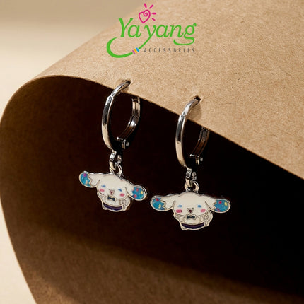 Yayang Giwang Anak Official License Sanrio - Anting Perhiasan Anak Lapis Emas - Gold Plated Titanium