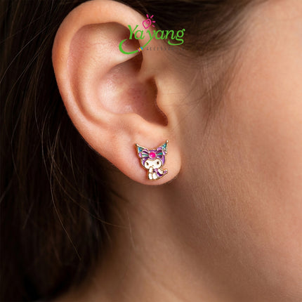 Yayang Anting Tusuk Toge Sanrio - Giwang Bayi / Giwang Anak Bentuk Sanrio