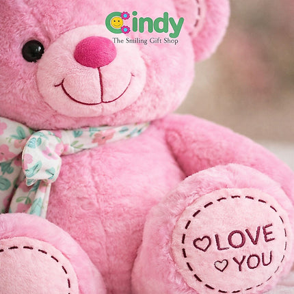 Cindy Teddy Bear Gipsy Syall Plush Toy - Mainan Anak Boneka Beruang Lucu untuk Kado Ulang Tahun