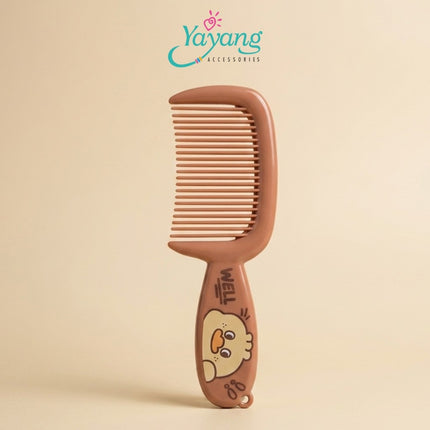 Yayang Sisir Rambut Handle Lucu Anti Kusut Wanita Sisir Rambut Premium Korea Sisir Rambut Estetik