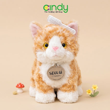 Cindy Boneka Kucing Seulgi Mio - Gratis Sisir - Boneka Mainan Anak Empuk Lembut Hadiah Anak